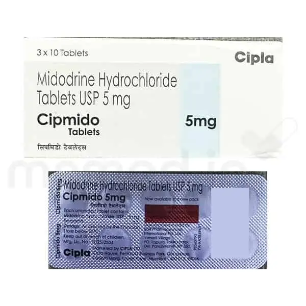 Cipmido 5mg Tablet 10's - MrMed