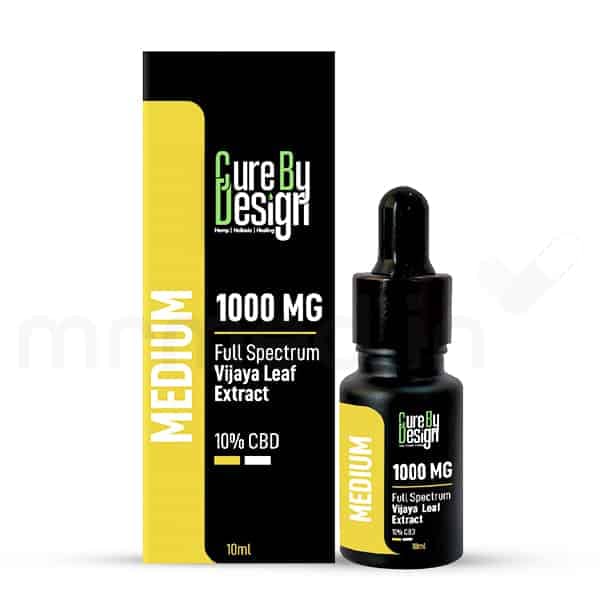 Cure By Design Vijaya Full Spectrum Medium 10% 10ml - MrMed