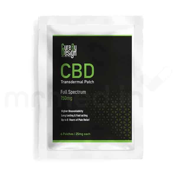 Cure By Design CBD Patch 6'S - MrMed