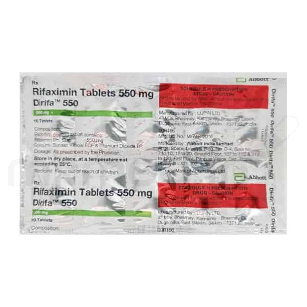 Dirifa 550mg Tablet - MrMed