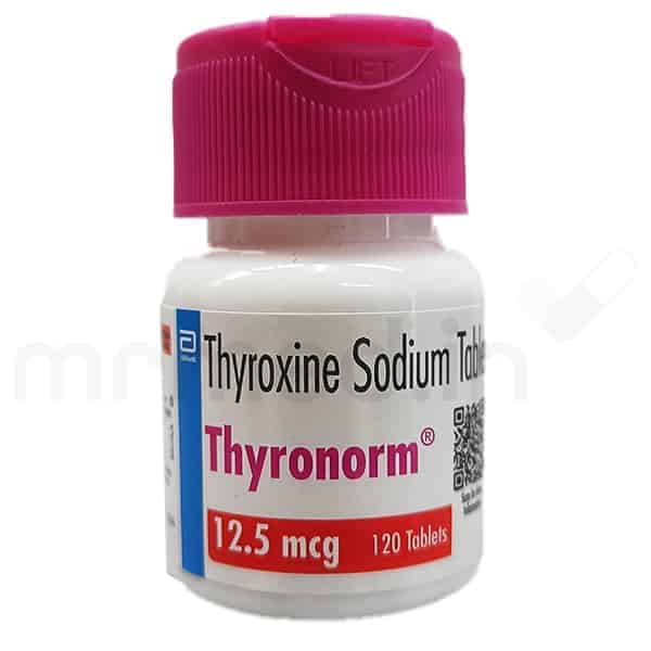 Thyronorm 12.5mcg Tablet 120's - MrMed