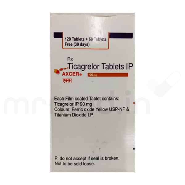 Axcer 90mg Tablet 180's - MrMed