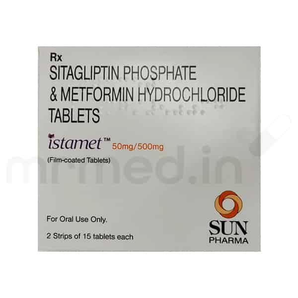 Istamet 50mg/500mg Tablet - MrMed