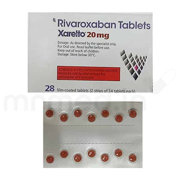 Xarelto 20mg Tablet 14's - MrMed