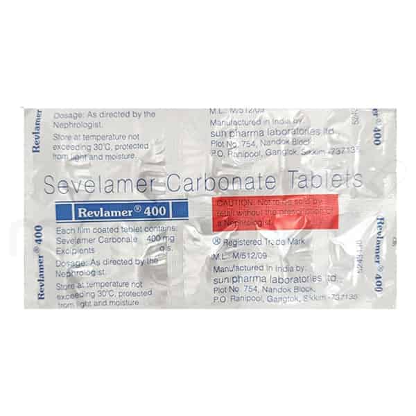Revlamer 400mg Tablet - MrMed