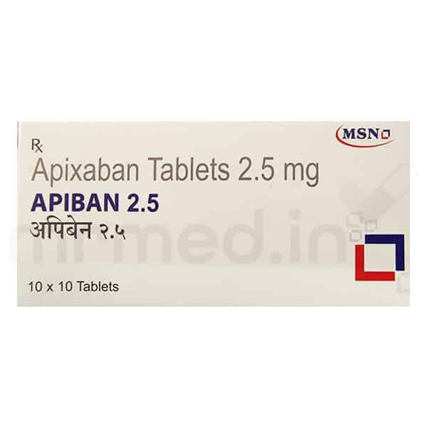 Apiban 2.5mg Tablet - MrMed