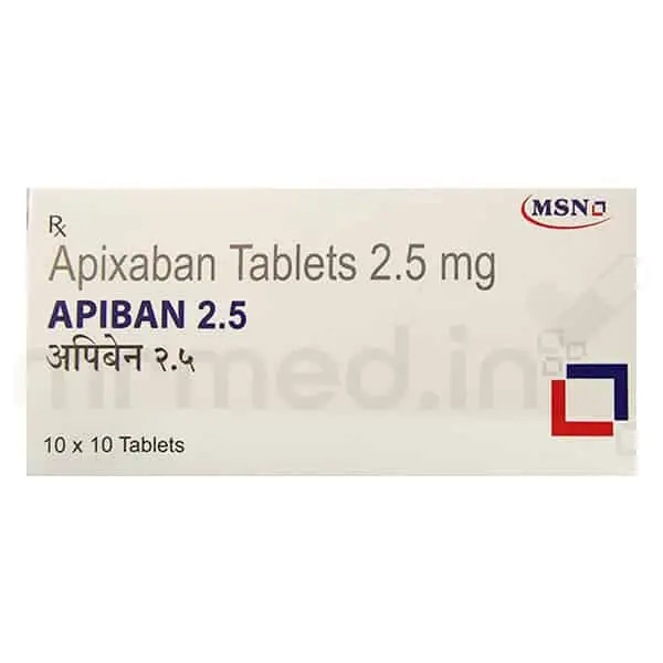 Apiban 2.5mg Tablet - MrMed