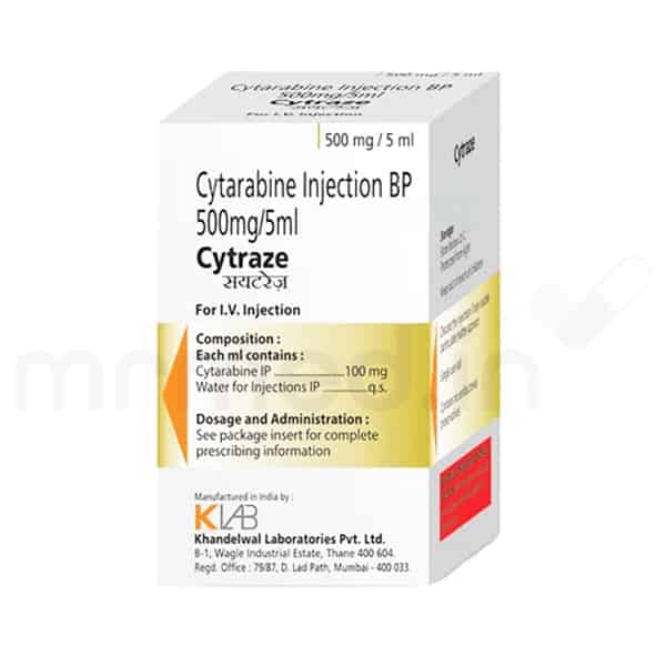 Cytraze 500mg Injection - MrMed