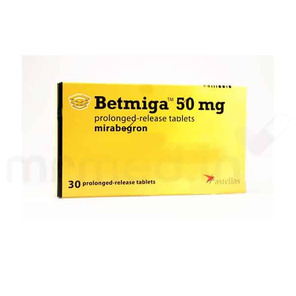 Betmiga 50mg Tablet - MrMed