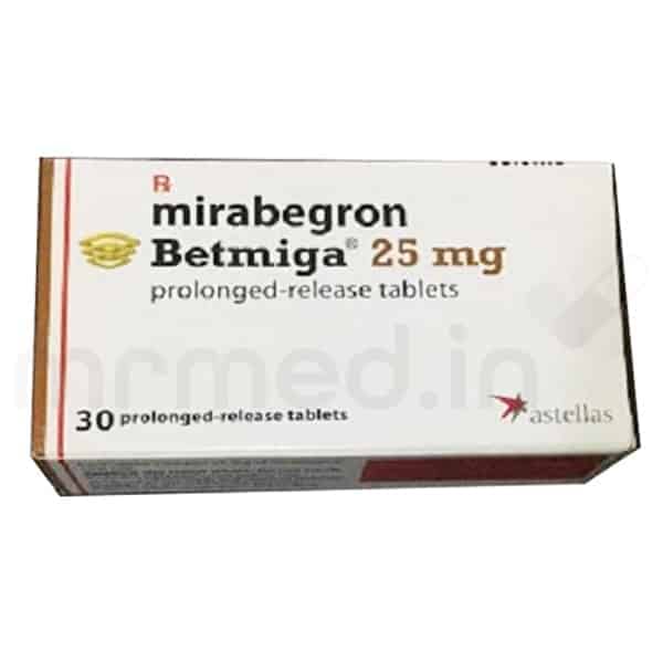 Betmiga 25mg Tablet 30's - MrMed