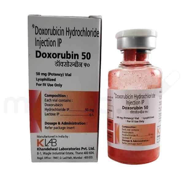 Doxorubin 50mg Injection - MrMed