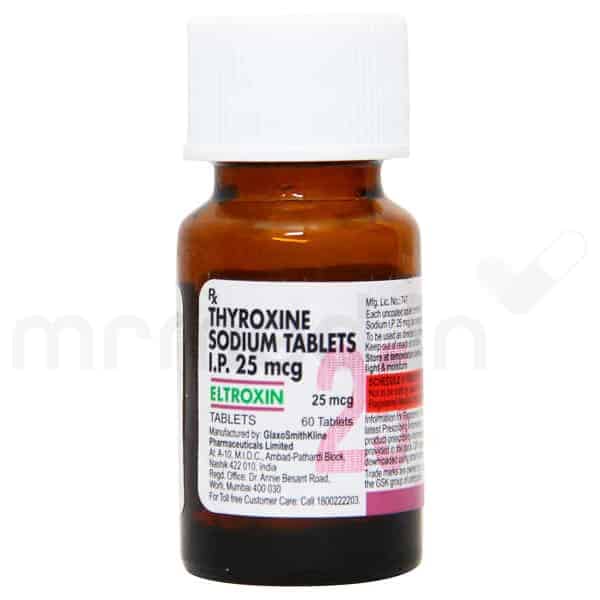Eltroxin 25mcg Tablet - MrMed