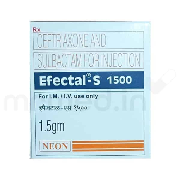 Efectal S 1.5gm Injection - MrMed