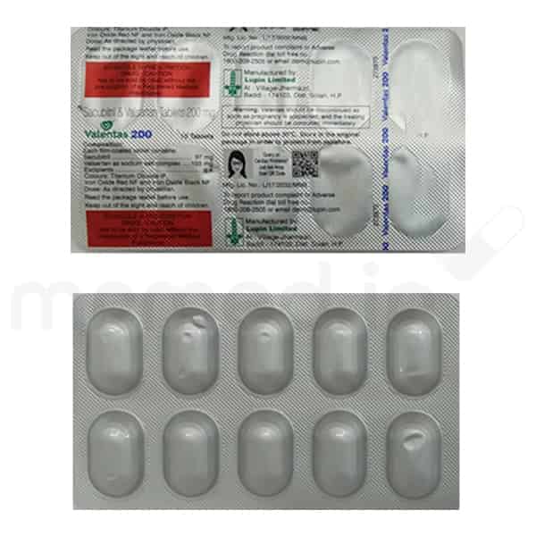 Valentas 200mg Tablet - MrMed