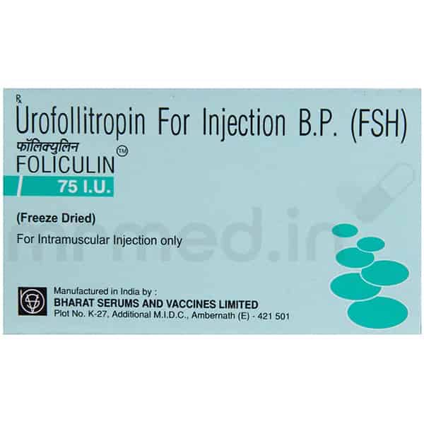 Foliculin 75IU Injection - MrMed