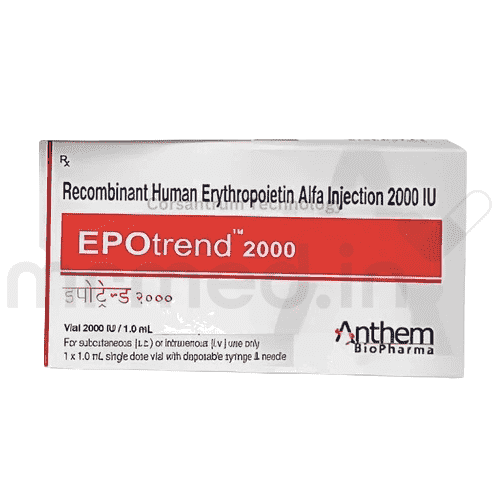 Epotrend 2000 IU Injection - MrMed