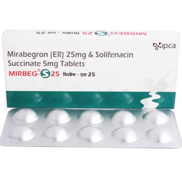 Mirbeg S 25mg Tablet - MrMed