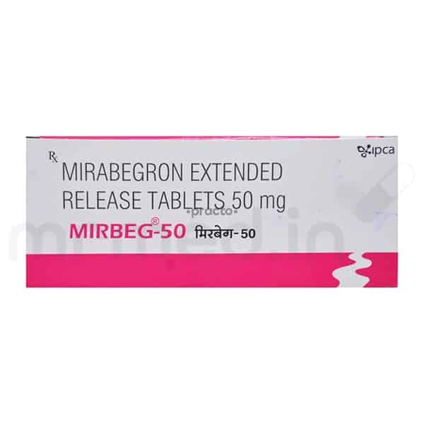Mirbeg 50mg Tablet - MrMed