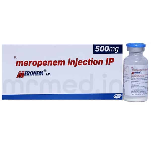 Meronem 500mg Injection - MrMed
