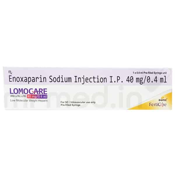 Lomocare 40mg Injection - MrMed