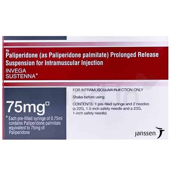 Invega Sustenna 75mg Injection - MrMed