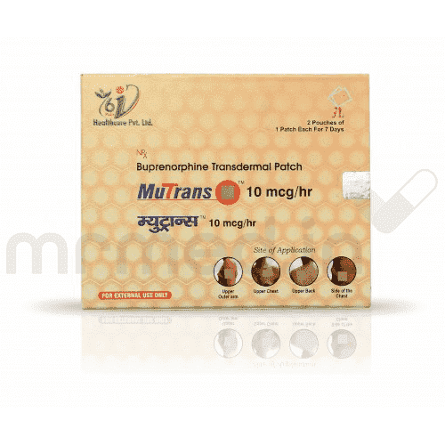 Mutrans NRX 10mcg Patch - MrMed