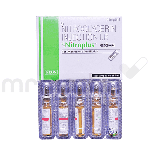 Nitroplus 25mg Injection - MrMed