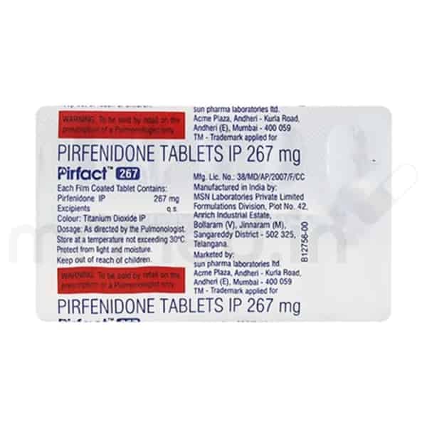 Pirfact 267mg Tablet - MrMed