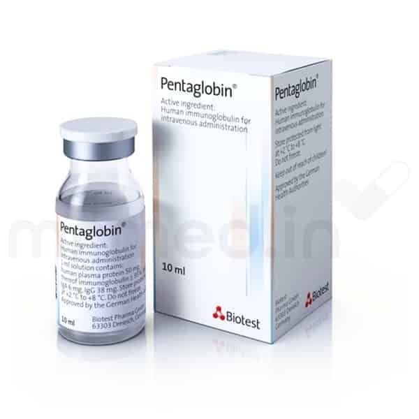 Pentaglobin 0.5gm Injection 10ml - MrMed