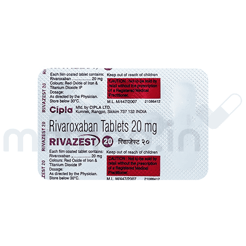 Rivazest 20mg Tablet - MrMed