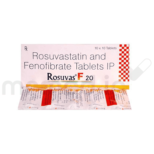 Rosuvas F 20mg Tablet - MrMed