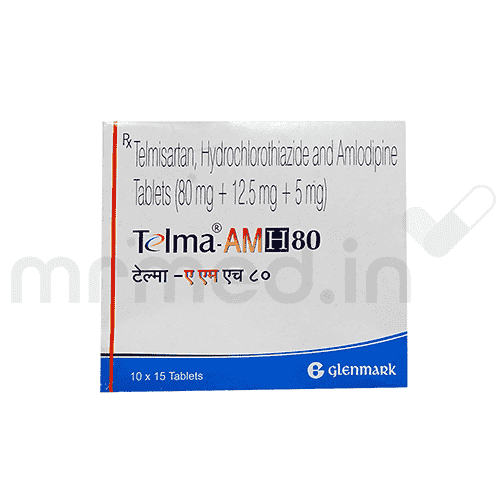 Telma AM H 80mg Tablet - MrMed