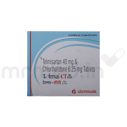 Telma CT 40mg/6.25mg Tablet - MrMed