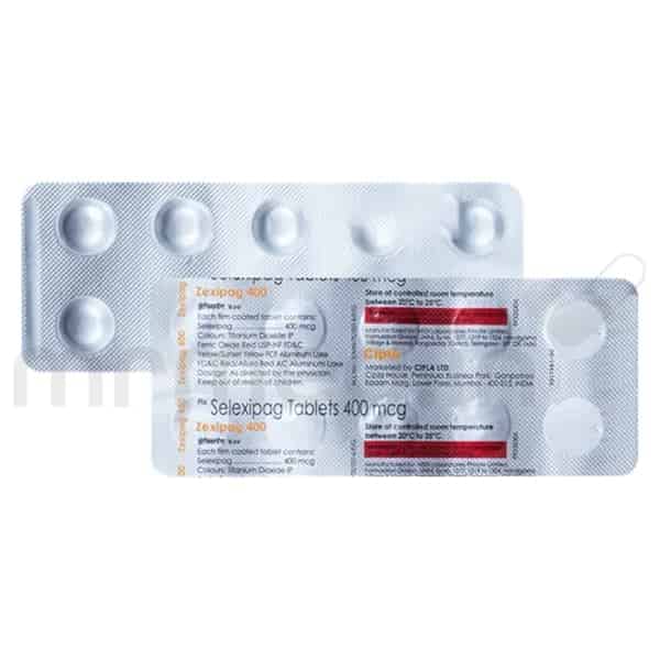 Zexipag 400mcg Tablet - MrMed