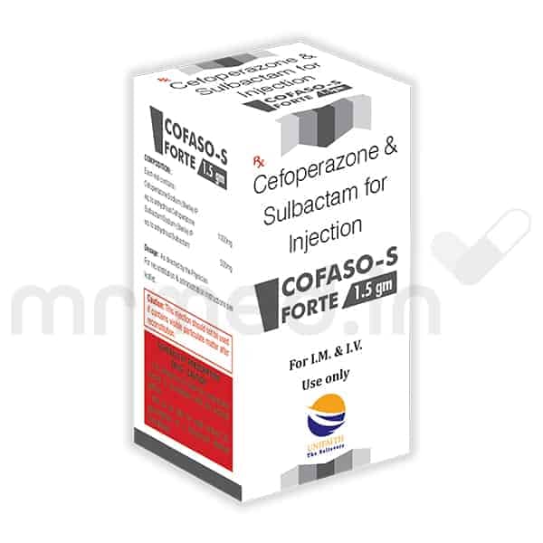 Cofaso-S Forte 1.5gm Injection - MrMed