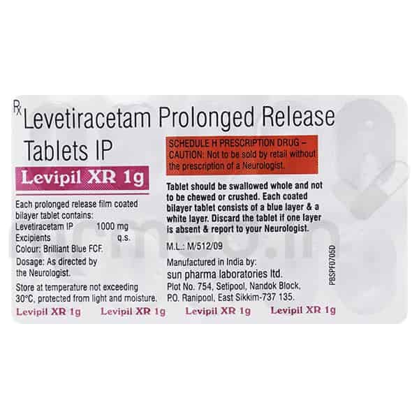 Levipil XR 1gm Tablet - MrMed