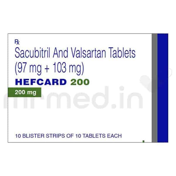 Hefcard 200mg Tablet - MrMed