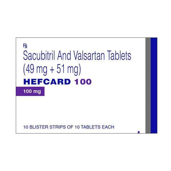 Hefcard 100mg Tablet - MrMed