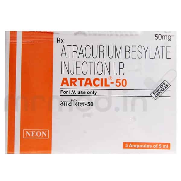 Artacil 50mg Injection 5ml - MrMed