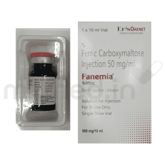 Fanemia 500mg Injection - MrMed
