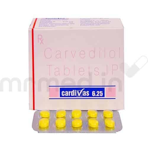 Cardivas 6.25mg Tablet - MrMed