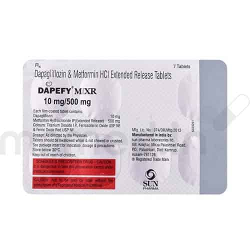 Dapefy M XR 10/500mg Tablet - MrMed