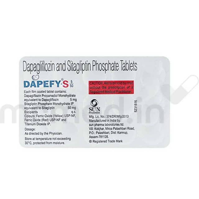 Dapefy S 5mg/50mg Tablet - MrMed