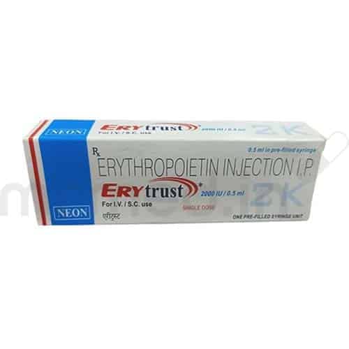 Erytrust 2000IU Injection - MrMed