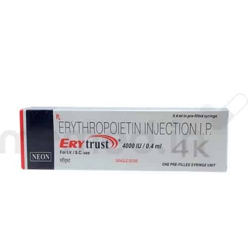 Erytrust 4000IU Injection - MrMed