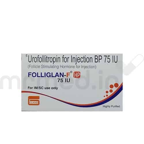 Folliglan F HP 75IU Injection - MrMed