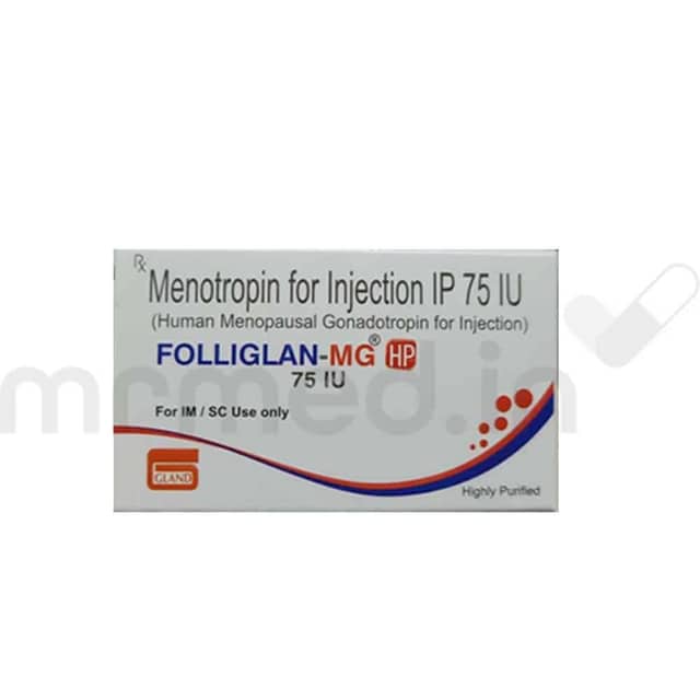 Folliglan MG HP 75IU Injection - MrMed