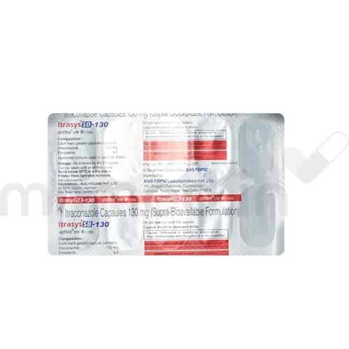 Itrasys SB 130mg Capsule - MrMed