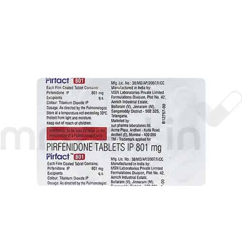 Pirfact 801mg Tablet - MrMed