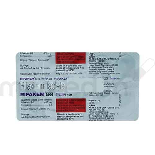 Rifakem 400mg Tablet - MrMed
